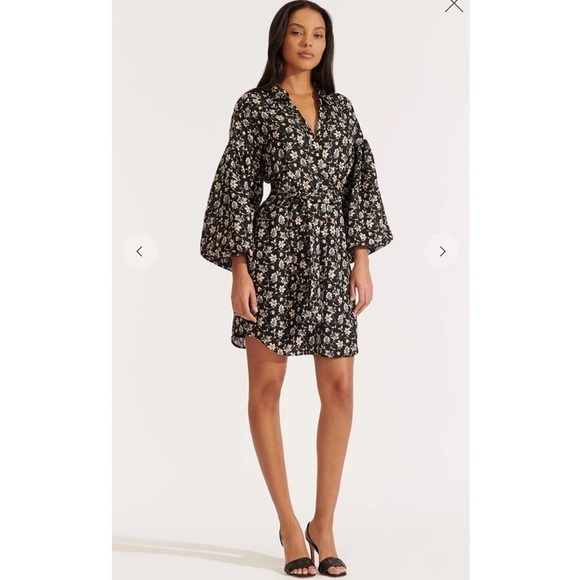 VERONICA BEARD Samy Floral Dress - Picture 3 of 12